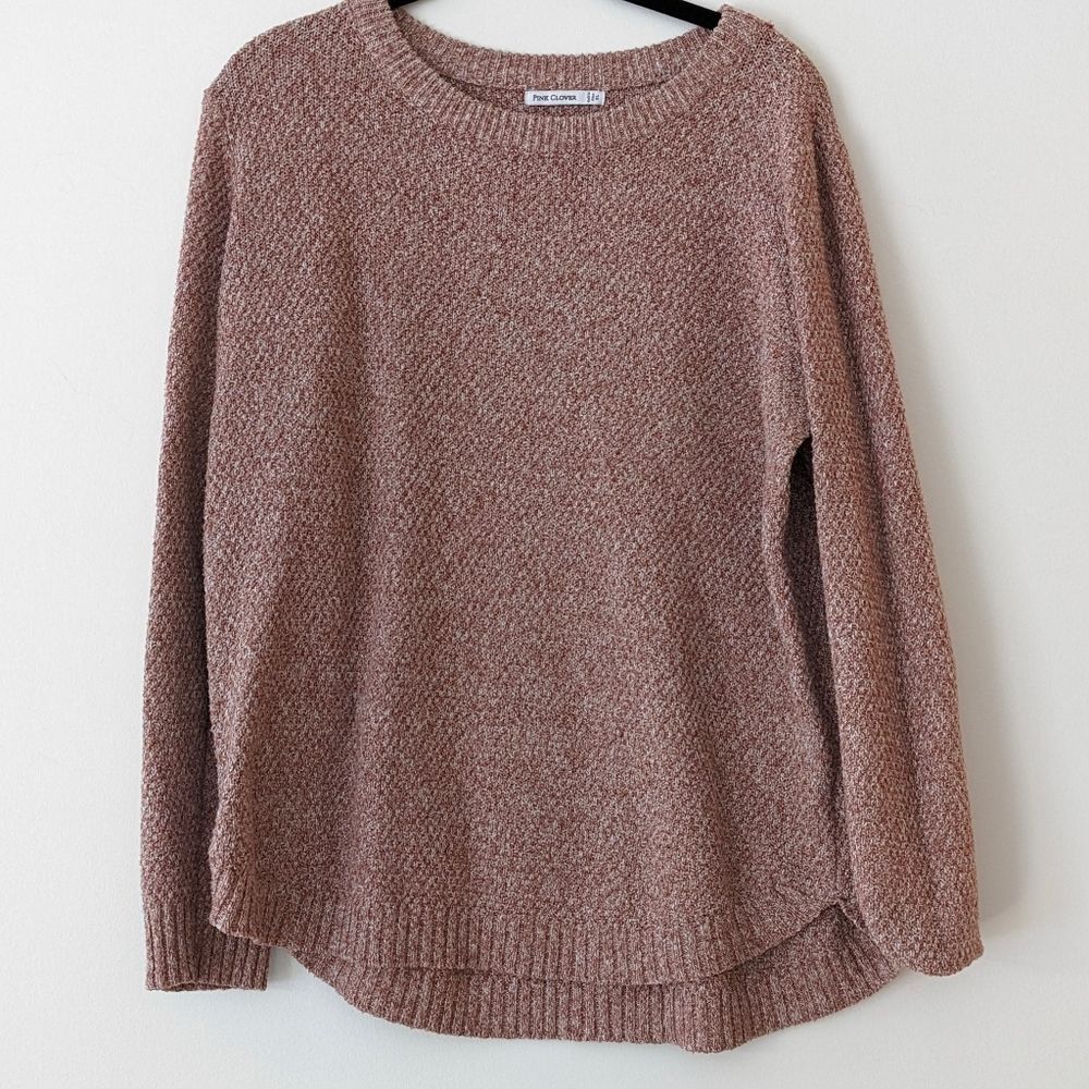 Pink Clover Nickole Textured Sweater Extra Large Stitch Fix Purchase